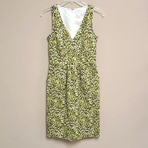 ‎J. CREW Printed Sleeveless Dress - Size 0